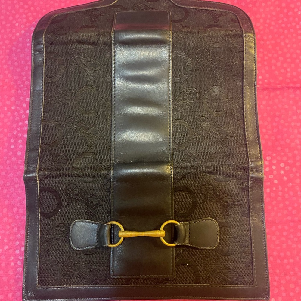 Black Vintage Celine Clutch Authentic - Picture 8 of 11